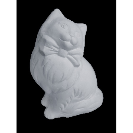 Гипсовая фигурка для раскрашивания Котик (Д80*Ш50*)