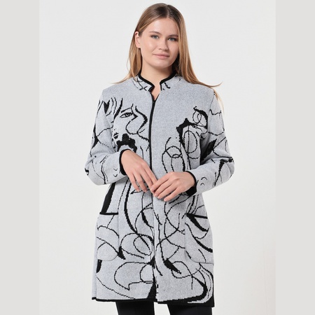 女士开衫 Arina 灰色