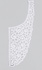 Lace collar 16833
