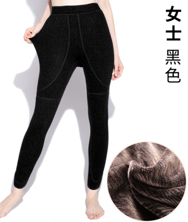 Зимние мужские и женские утолщенные шерстяные штаны, защищающие колени, поддерживающие талию, поддерживающие кашемировые штаны, теплые штаны большого размера