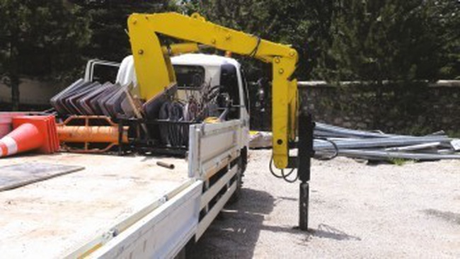 Vinç Delme Makinesi GRP - Trafik İşaretleme Ekipmanı