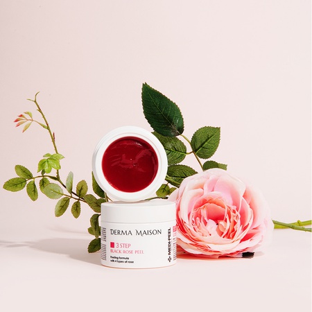 MEDI-PEEL DERMA MAISON 3-ШАГОВЫЙ ПИЛИНГ С ЧЕРНОЙ РОЗОЙ