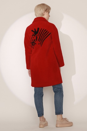 Ceket dişi Silverfox model 807 red