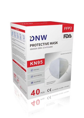 Solunum maskesi KN95