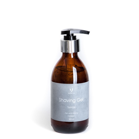 Гель для бритья с эфирным маслом Сандалового дерева 250 мл.