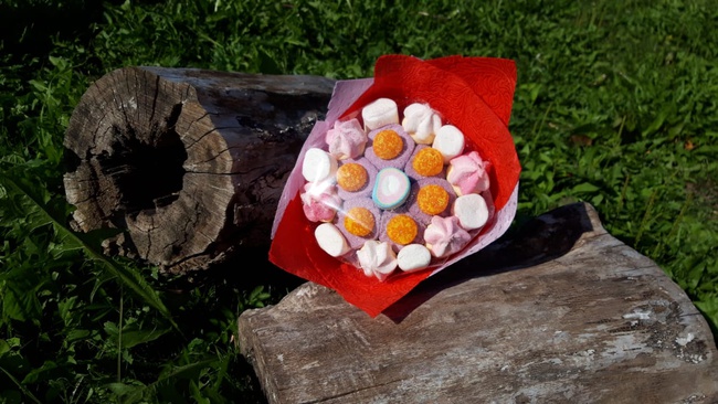 Вкусные и нежные букеты