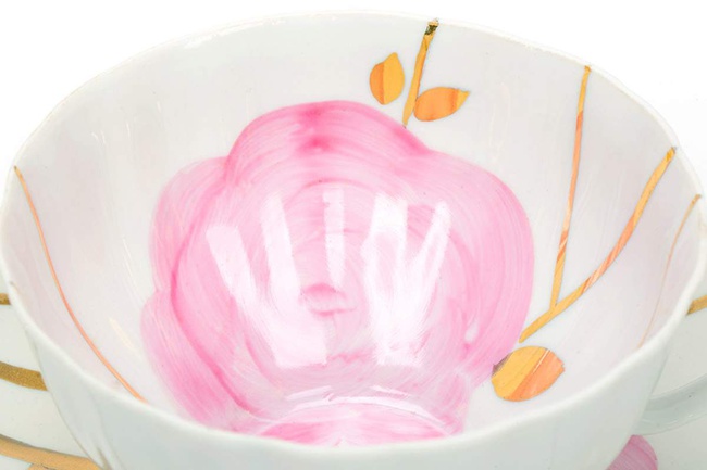 Сервиз чайный 15 предметов Белый лебедь Весенний