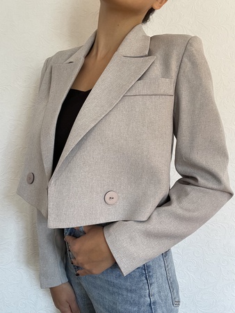 Модель № 01. Укороченный жакет.