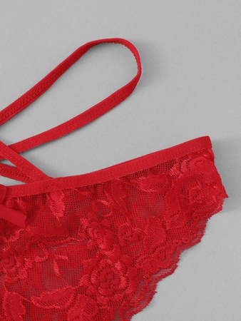 Цветочные Кружевные Трусики Набор