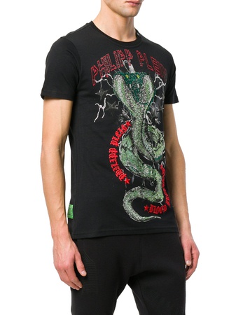 Футболки бренда Philipp Plein Neck SS "Party all the Time"