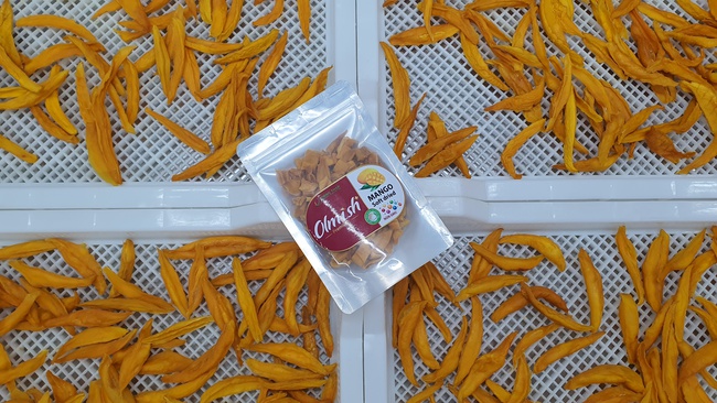 Kurutulmuş Mango. OLMISH fabrikalarından kurutulmuş meyveler