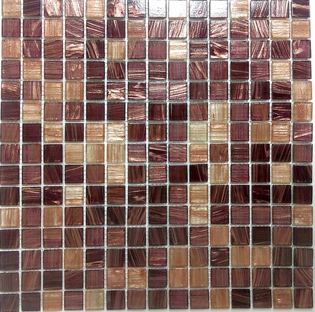 Glass mosaic (mix).