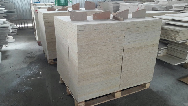 Облицовочные плитки из травертина