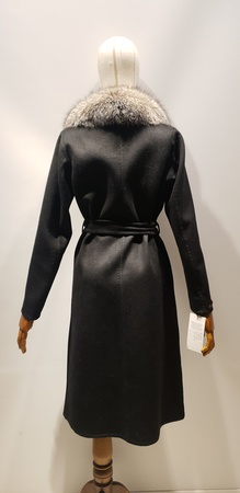 Kaşmir kaban frost tilki yakalı