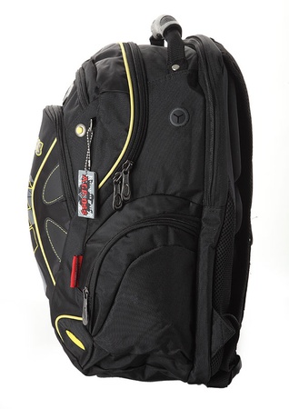 Sırt çantası A15-32 Siyah, sarı süslemeli