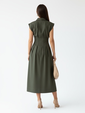 Женское платье миди сарафан