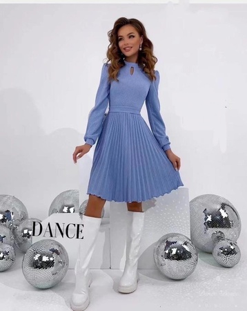 فستان محبوك. أسفل Pleserovka. معيار الحجم. الصين 🇨🇳