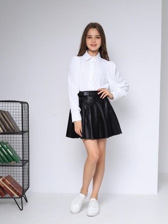 Блузка школьная подростковая/4001