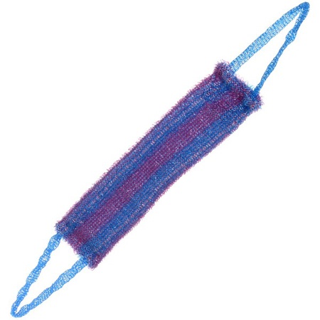 Мочалка с продольными полосами