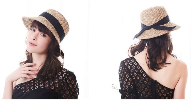 Женская шляпа с короткими полями