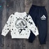 3-7 yaş pantolon ve sweatshirtten oluşan takım