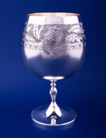 Серебрный бокал для коньяка №41