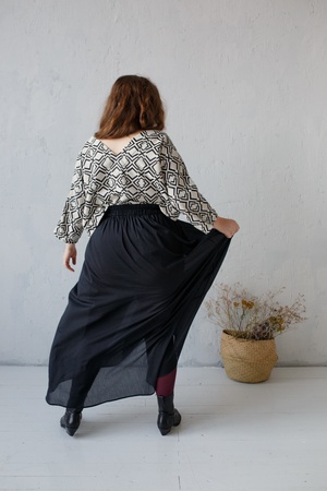 Юбка из батиста