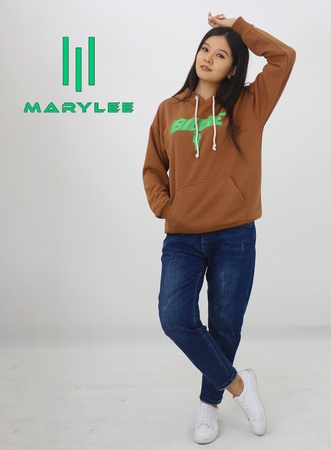 Wholesale womens knitted hoodies with print (click-print) with Billie Eilish