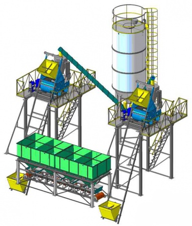 Concrete plant RBU-2G-60A