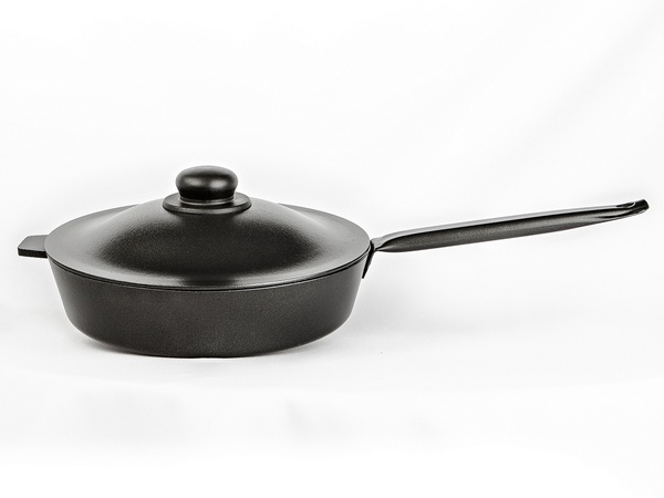 «Хозяюшка» 24 см метал. ручка крышка АП