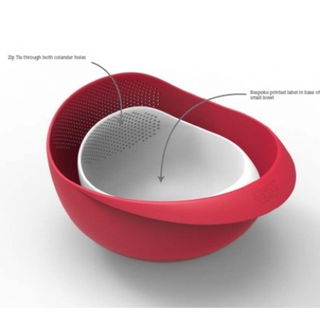 НАБОР ИЗ ДВУХ МИСОК-ДУРШЛАГОВ 2-В-1 PREP&SERVE™