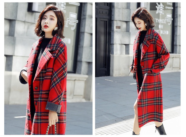 Плед, шерстяная ткань, смешанная ткань из кашемира, модная шерстяная ткань для пальто