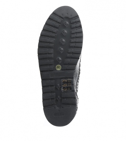 Schwarze Pythonstiefel n127