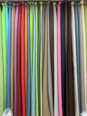 Лён рогожка