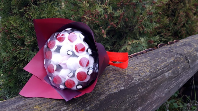 Вкусные и нежные букеты