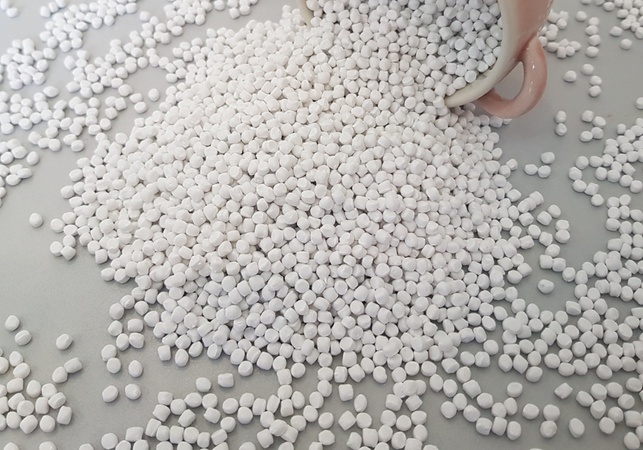 Chalk additive for polymer products.