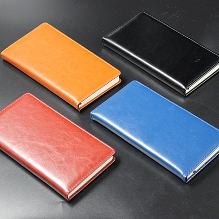 Деловой блокнот A6 из искусственной кожи