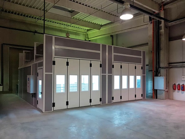 Покрасочные камеры