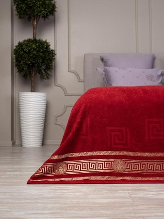 Махровая простынь покрывало