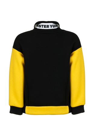 Свитшот черно-желтый Yumster YC.02.09.002