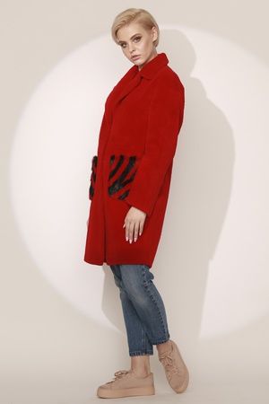 Ceket dişi Silverfox model 807 red