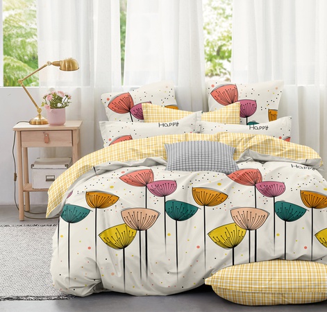 Постельное белье из сатина (100% хлопок)