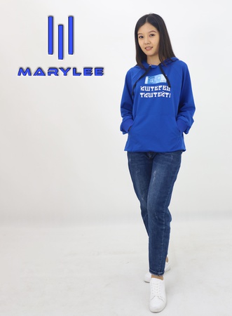 Женские трикотажные худи на оптом