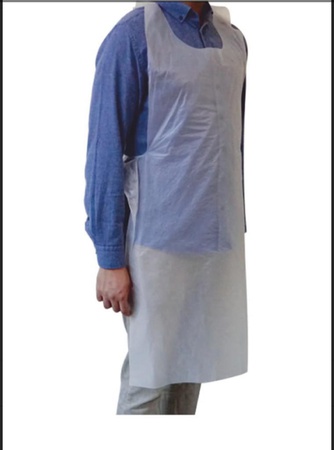 Одноразовый / одноразовый полиэтиленовый фартук шеф-повара