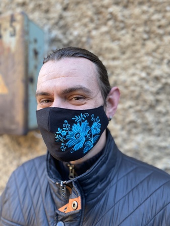 Маска защитная дизайнерская не медицинская