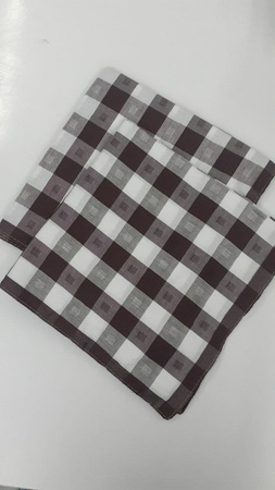 女士和男士手帕（染色纱、印花布、专用马球、府绸）- 59331