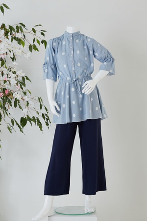 Жаккардовая туника / Брюки