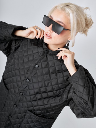 Kadın yarı sezon kapitone ceket