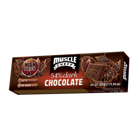 Muscle Cheff Proteinli Bitter Çikolata (35G)