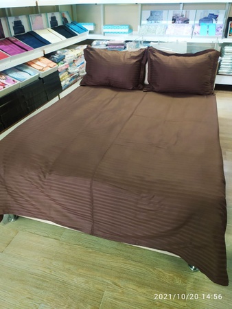 Постельное белье страйп сатин